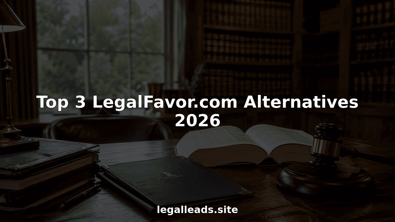 Top 3 LegalFavor.com Alternatives 2026